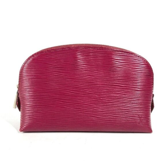 LOUIS VUITTON M40641 Epi Pochette Makeup pouch Cosmetic Pouch Fuchsia Pink Based - Picture 1 of 15